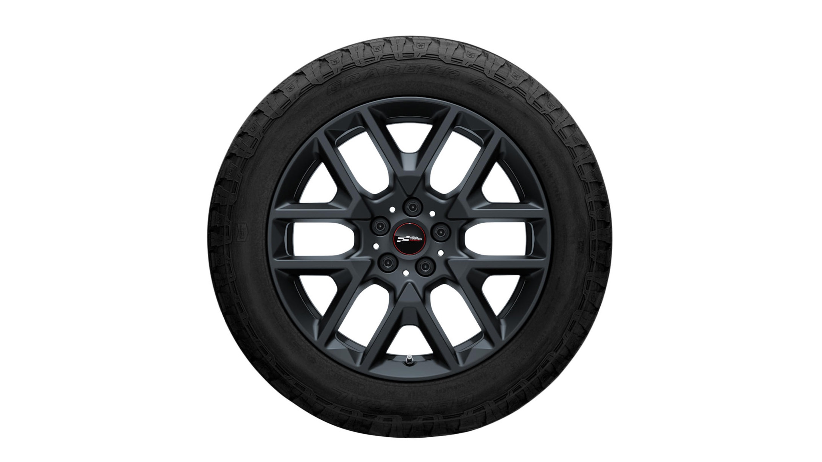 18” JCW Y Spoke style 945 (Frozen Midnight Grey) - Fitted with All-terrain tyres (225/55R18 102V Grabber AT3) 